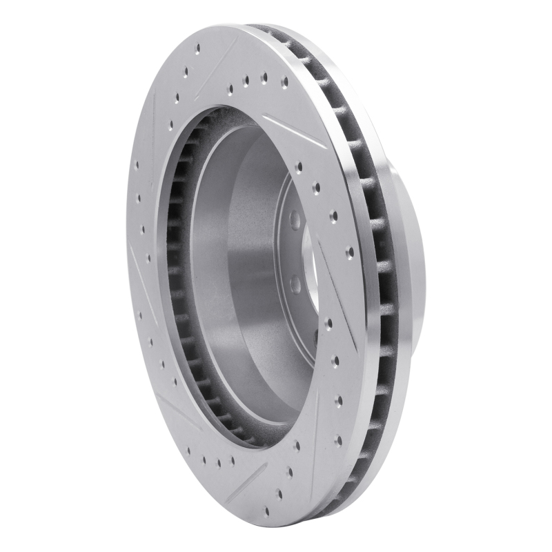Picture of RNC Brake Rotor - Drill & Slot - R1 75-94 Ford E-350 Econoline Front Right Drilled & Slotted Silver Brake Rotor rnc631-54102R
