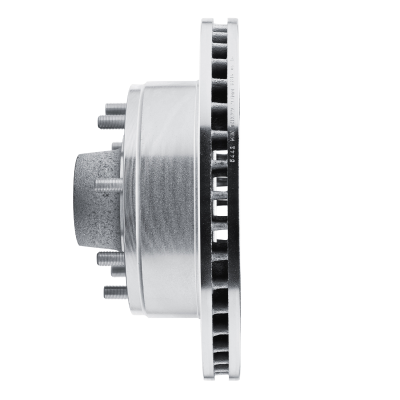 Picture of RNC Brake Rotor - Drill & Slot - R1 80-85 Ford E-250 Econoline Front Left Drilled & Slotted Silver Brake Rotor rnc631-54105L