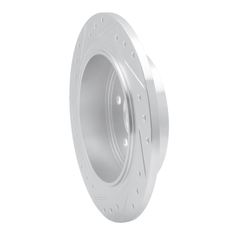 Picture of RNC Brake Rotor - Drill & Slot - R1 03-05 Ford Explorer Sport Rear Right Drilled & Slotted Silver Brake Rotor rnc631-54182R