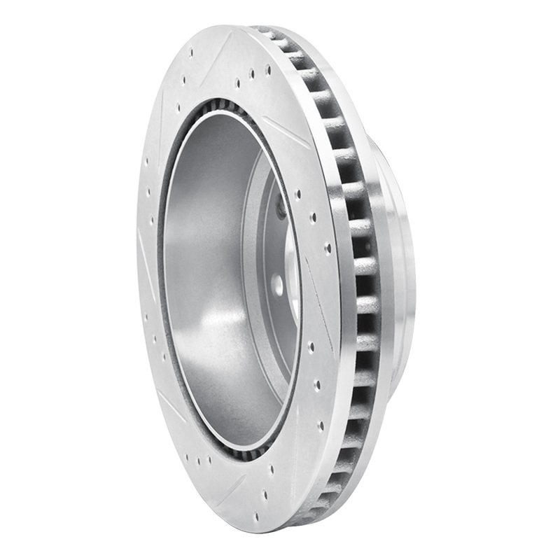 Picture of RNC Brake Rotor - Drill & Slot - R1 08-25 Ford E-350 Super Duty Rear Right Drilled & Slotted Silver Brake Rotor rnc631-54208R