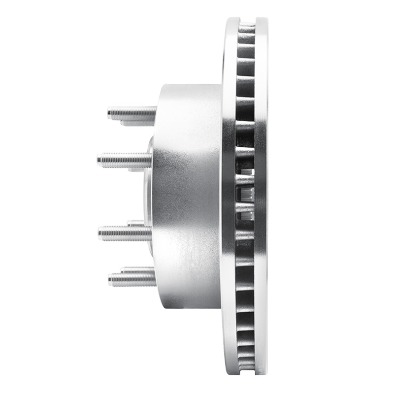 Picture of RNC Brake Rotor - Drill & Slot - R1 06-12 Ford F-250 2WD (Super Duty) Front Right Drilled & Slotted Silver Brake Rotor rnc631-54206R