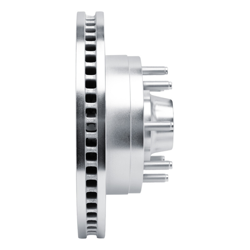 Picture of RNC Brake Rotor - Drill & Slot - R1 08-25 Ford E-350 Super Duty Front Right Drilled & Slotted Silver Brake Rotor rnc631-54209R