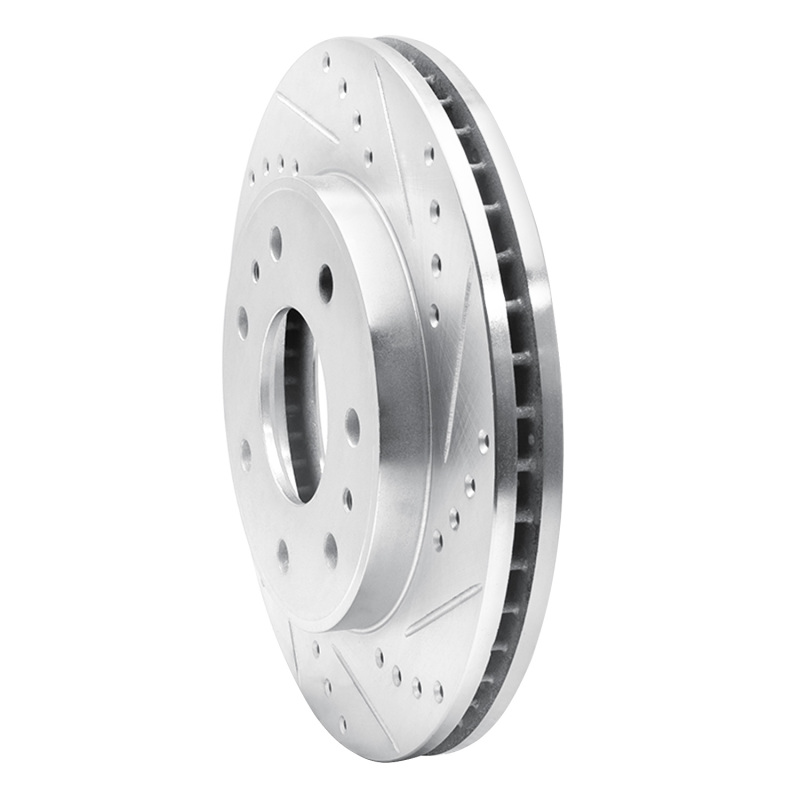 Picture of RNC Brake Rotor - Drill & Slot - R1 09-09 Ford F-150 4WD Front Right Drilled & Slotted Silver Brake Rotor rnc631-54216R