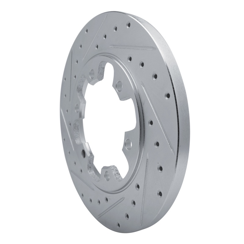 Picture of RNC Brake Rotor - Drill & Slot - R1 15-25 Ford Transit-350 HD/DRW Rear Left Drilled & Slotted Silver Brake Rotor rnc631-54229L