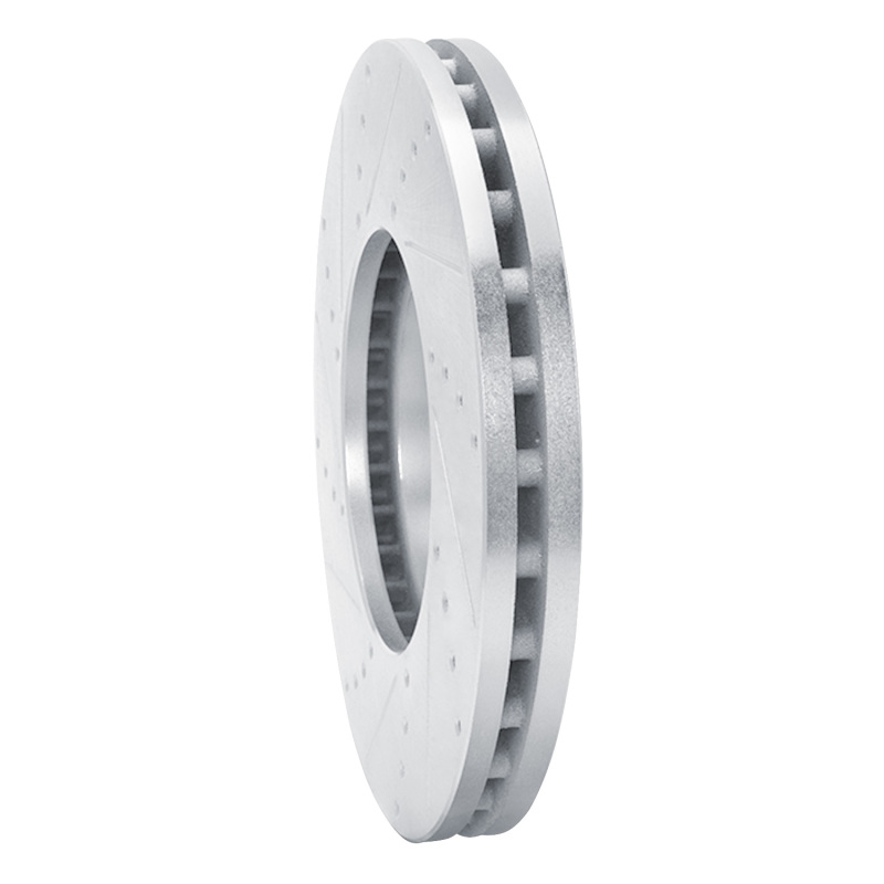 Picture of RNC Brake Rotor - Drill & Slot - R1 14-19 Ford Transit-150 Front Right Drilled & Slotted Silver Brake Rotor rnc631-54232R