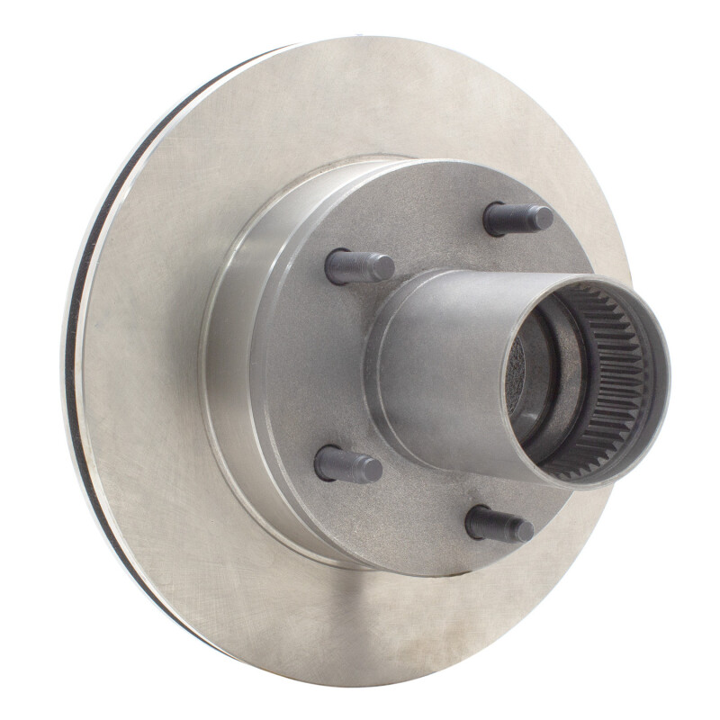 Picture of RNC Brake Rotor - Drill & Slot - R1 94-95 Ford BRONCO Front Right Drilled & Slotted Silver Brake Rotor rnc631-54237R
