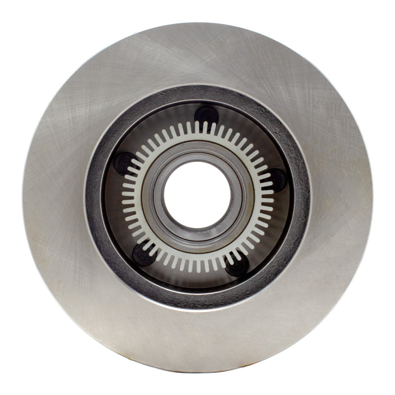 Picture of RNC Brake Rotor - Drill & Slot - R1 94-95 Ford BRONCO Front Left Drilled & Slotted Silver Brake Rotor rnc631-54237L