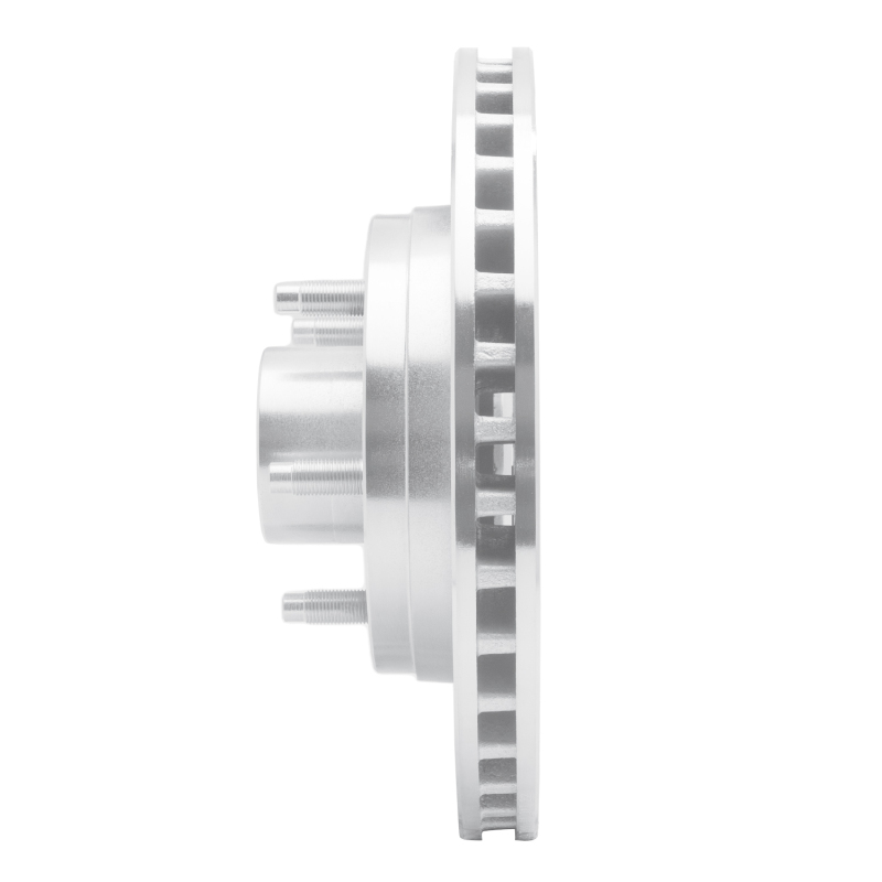 Picture of RNC Brake Rotor - Drill & Slot - R1 84-87 Lincoln Mark VII Front Left Drilled & Slotted Silver Brake Rotor rnc631-55001L