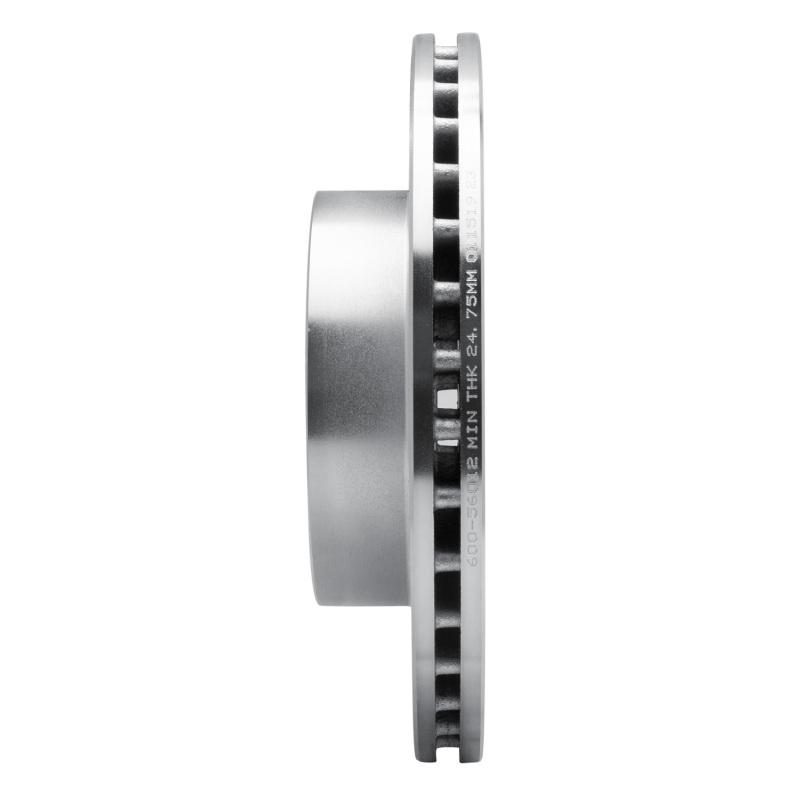 Picture of RNC Brake Rotor - Drill & Slot - R1 95-97 Ford Crown Victoria Front Left Drilled & Slotted Silver Brake Rotor rnc631-56012L