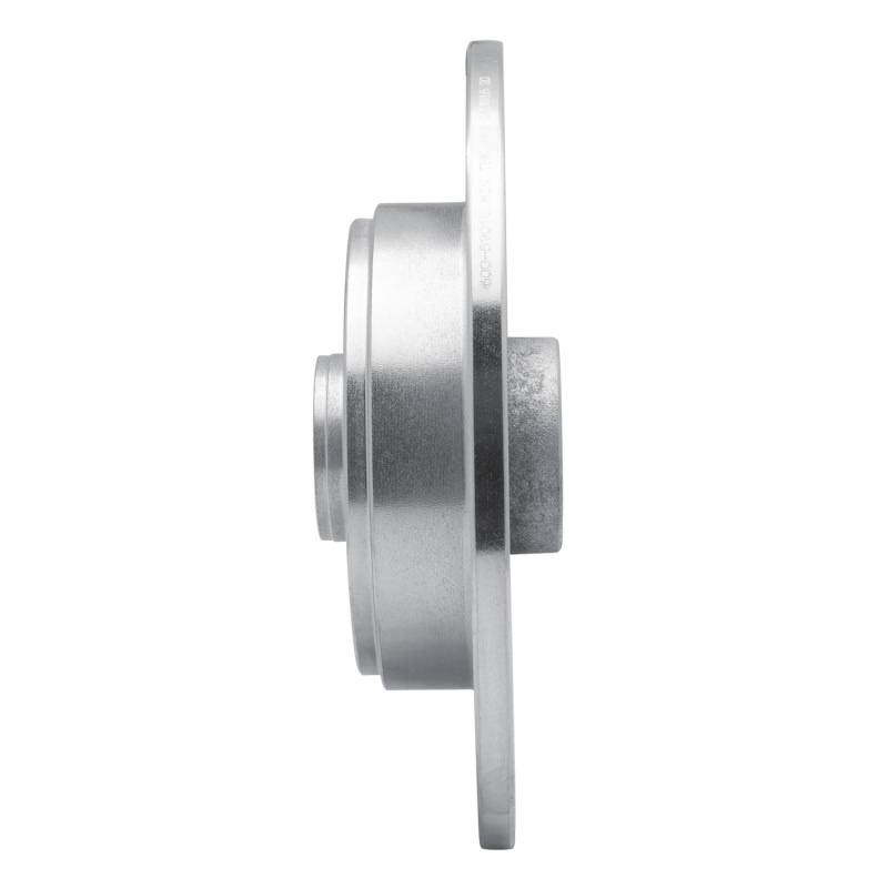 Picture of RNC Brake Rotor - Drill & Slot - R1 84-87 Honda Prelude Rear Left Drilled & Slotted Silver Brake Rotor rnc631-59010L