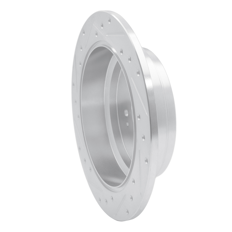 Picture of RNC Brake Rotor - Drill & Slot - R1 02-04 Honda Odyssey Rear Right Drilled & Slotted Silver Brake Rotor rnc631-59047R
