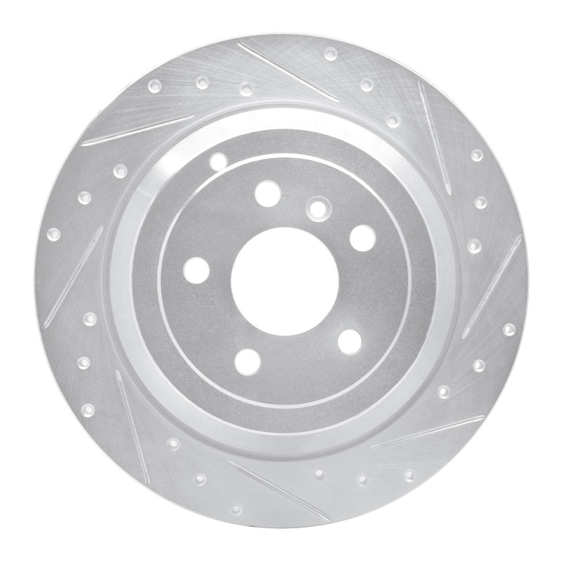 Picture of RNC Brake Rotor - Drill & Slot - R1 06-12 Mercedes-Benz ML350 Rear Right Drilled & Slotted Silver Brake Rotor rnc631-63129R