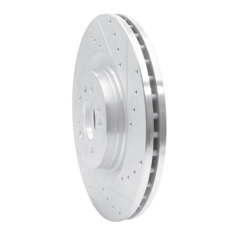 Picture of RNC Brake Rotor - Drill & Slot - R1 06-12 Mercedes-Benz ML320 Front Right Drilled & Slotted Silver Brake Rotor rnc631-63130R
