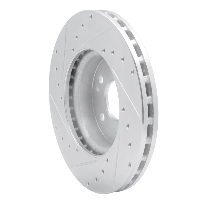 Picture of RNC Brake Rotor - Drill & Slot - R1 16-23 Mercedes-Benz Metris Front Right Drilled & Slotted Silver Brake Rotor rnc631-63158R