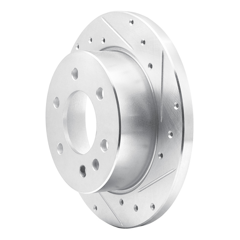 Picture of RNC Brake Rotor - Drill & Slot - R1 19-25 Freightliner SprintER 1500 Rear Right Drilled & Slotted Silver Brake Rotor rnc631-63174R