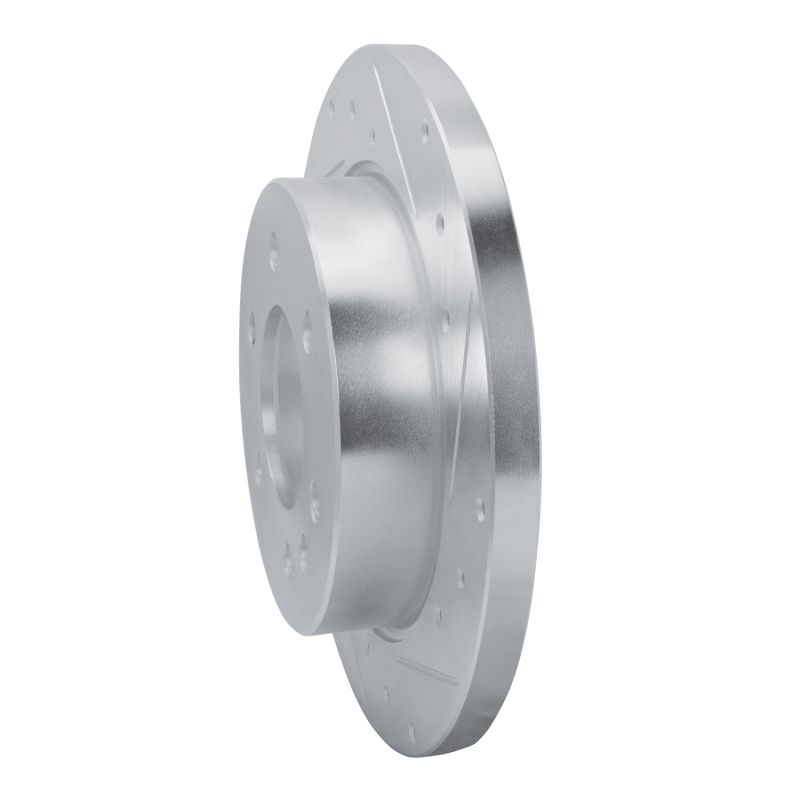 Picture of RNC Brake Rotor - Drill & Slot - R1 19-25 Freightliner SprintER 2500 Rear Right Drilled & Slotted Silver Brake Rotor rnc631-63175R