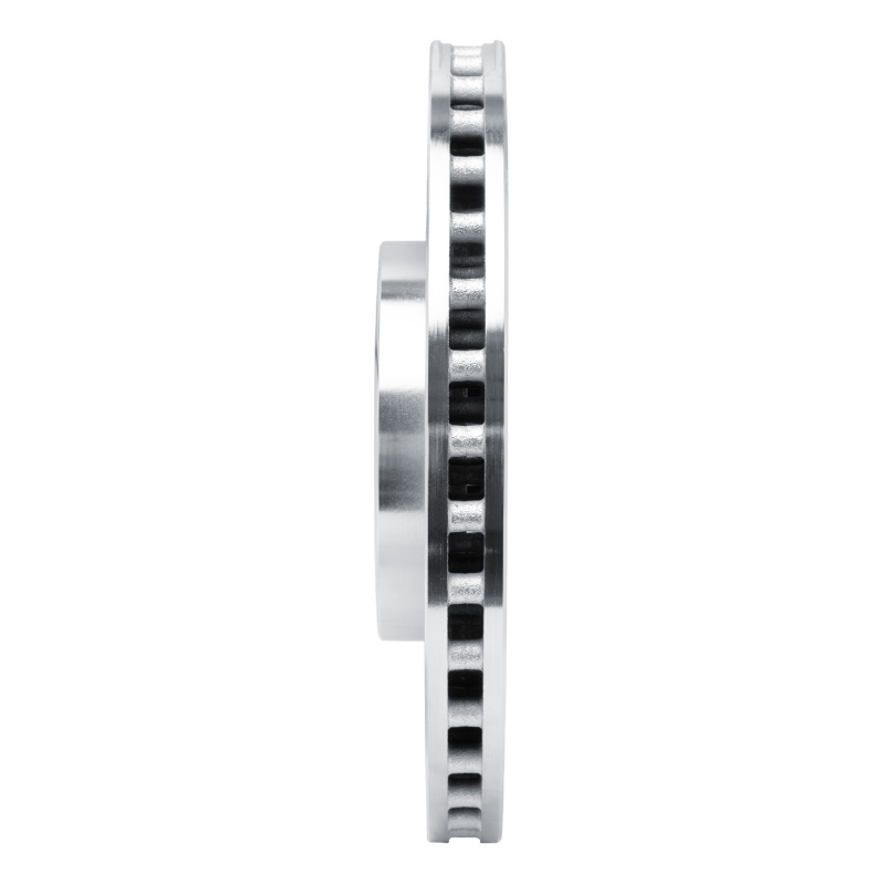 Picture of RNC Brake Rotor - Drill & Slot - R1 19-25 Mercedes-Benz CLA250 Front Left Drilled & Slotted Silver Brake Rotor rnc631-63185L