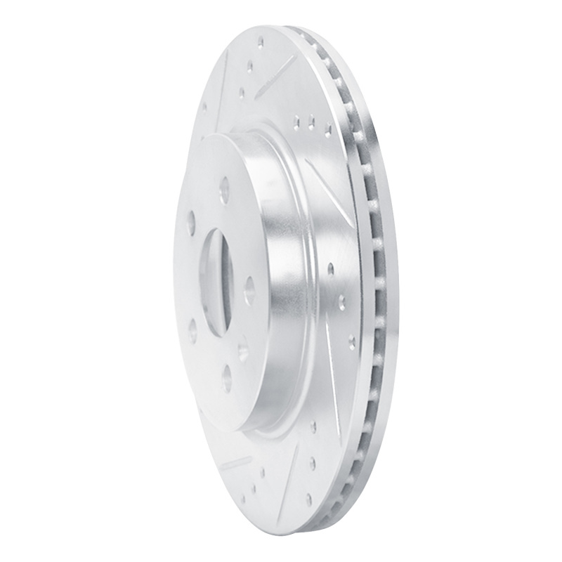 Picture of RNC Brake Rotor - Drill & Slot - R1 10-25 Buick ALLURE Rear Left Drilled & Slotted Silver Brake Rotor rnc631-65024L