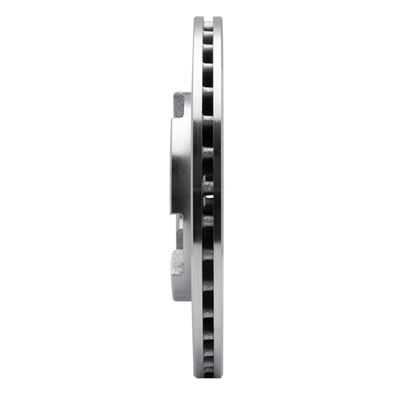 Picture of RNC Brake Rotor - Drill & Slot - R1 82-86 Nissan STANZA Front Left Drilled & Slotted Silver Brake Rotor rnc631-67014L