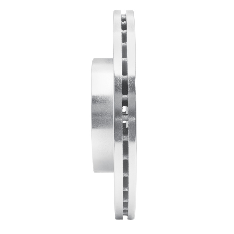Picture of RNC Brake Rotor - Drill & Slot - R1 89-90 Nissan 300ZX Front Right Drilled & Slotted Silver Brake Rotor rnc631-67033R