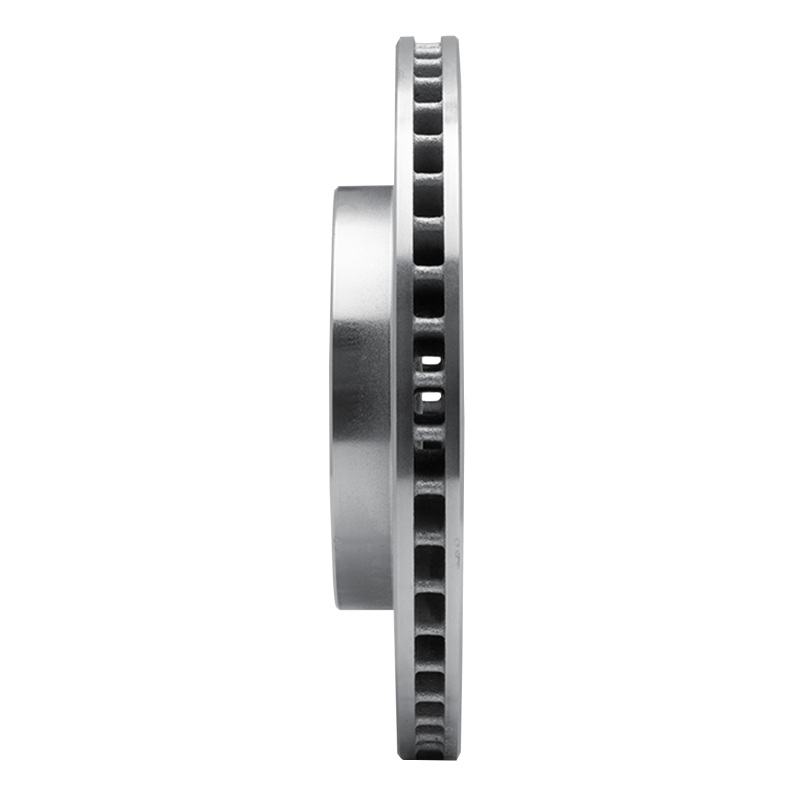 Picture of RNC Brake Rotor - Drill & Slot - R1 11-25 Nissan Versa Front Left Drilled & Slotted Silver Brake Rotor rnc631-67065L