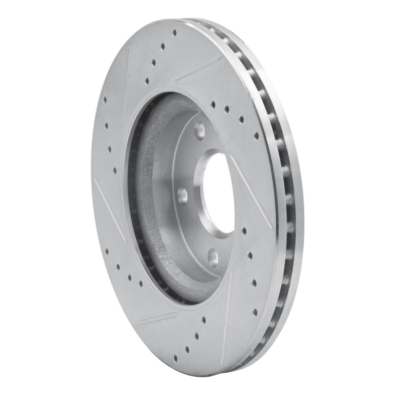 Picture of RNC Brake Rotor - Drill & Slot - R1 13-25 Nissan ALTIMA Front Right Drilled & Slotted Silver Brake Rotor rnc631-67066R