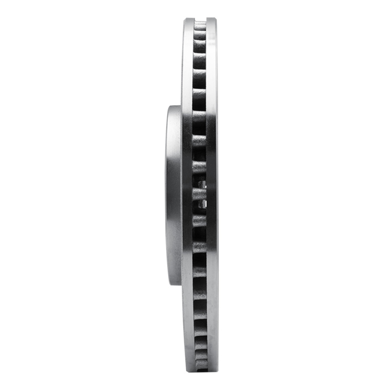 Picture of RNC Brake Rotor - Drill & Slot - R1 14-19 Nissan X-Trail (Mexico) Front Left Drilled & Slotted Silver Brake Rotor rnc631-67104L