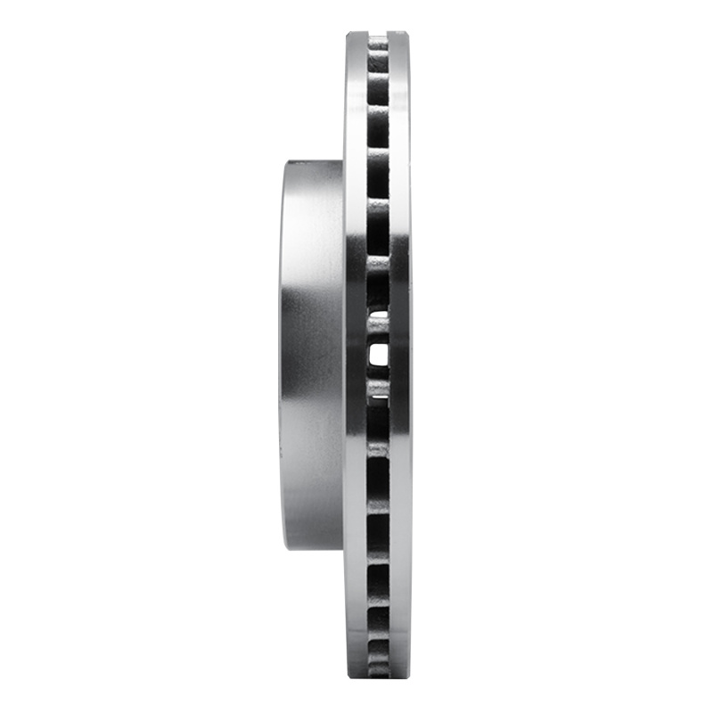 Picture of RNC Brake Rotor - Drill & Slot - R1 93-02 Mercury Villager Front Left Drilled & Slotted Silver Brake Rotor rnc631-67107L