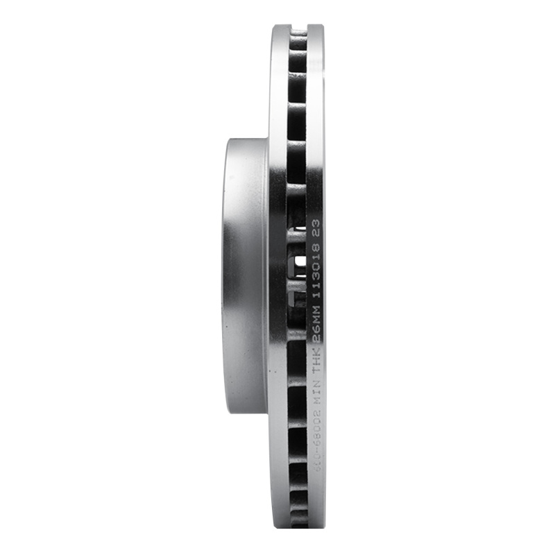 Picture of RNC Brake Rotor - Drill & Slot - R1 90-97 Infiniti Q45 Front Left Drilled & Slotted Silver Brake Rotor rnc631-68002L