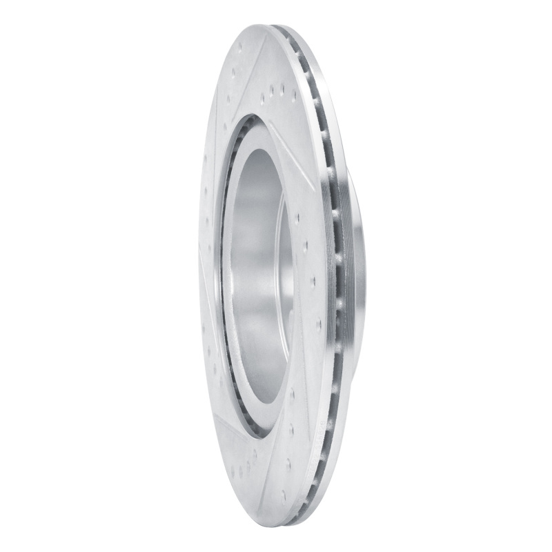 Picture of RNC Brake Rotor - Drill & Slot - R1 19-24 Infiniti QX50 Rear Right Drilled & Slotted Silver Brake Rotor rnc631-68019R