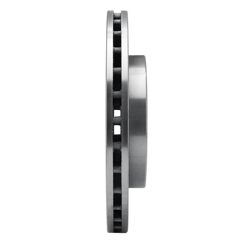 Picture of RNC Brake Rotor - Drill & Slot - R1 85-91 Dodge 2000 GTX Front Right Drilled & Slotted Silver Brake Rotor rnc631-72006R