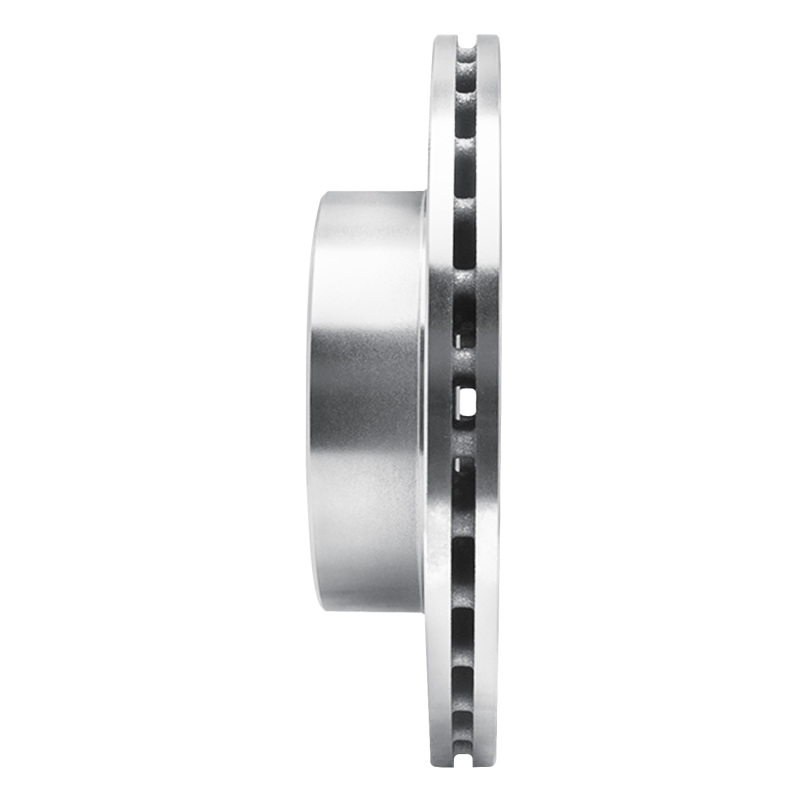 Picture of RNC Brake Rotor - Drill & Slot - R1 83-89 Chrysler Conquest Front Right Drilled & Slotted Silver Brake Rotor rnc631-72004R