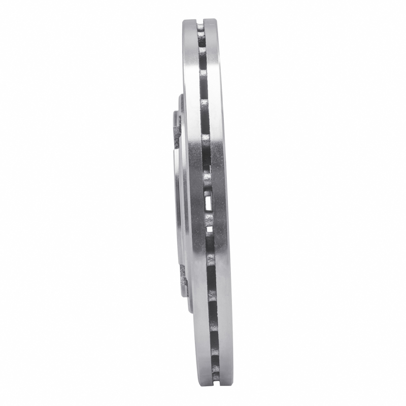 Picture of RNC Brake Rotor - Drill & Slot - R1 84-90 Dodge COLT Front Left Drilled & Slotted Silver Brake Rotor rnc631-72009L