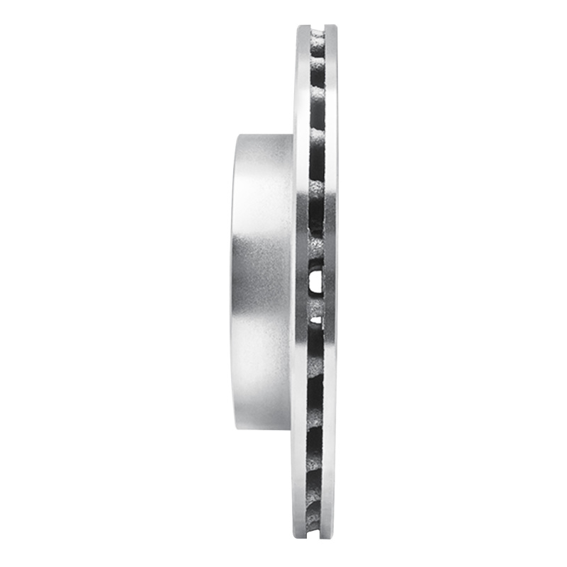 Picture of RNC Brake Rotor - Drill & Slot - R1 92-00 Dodge COLT Front Left Drilled & Slotted Silver Brake Rotor rnc631-72024L