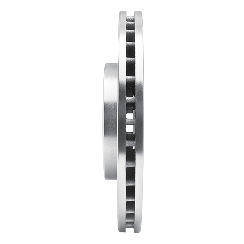 Picture of RNC Brake Rotor - Drill & Slot - R1 94-00 Mitsubishi Montero Front Right Drilled & Slotted Silver Brake Rotor rnc631-72056R