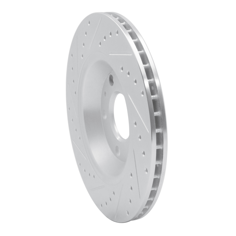Picture of RNC Brake Rotor - Drill & Slot - R1 04-09 Audi S4 Rear Right Drilled & Slotted Silver Brake Rotor rnc631-73032R
