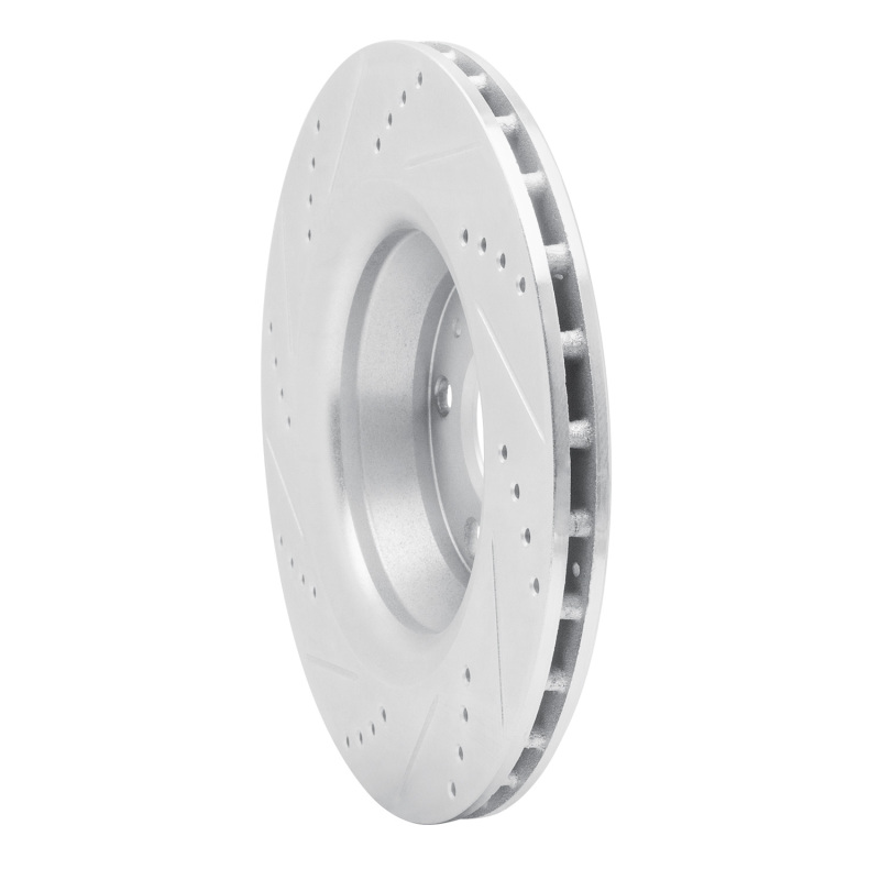 Picture of RNC Brake Rotor - Drill & Slot - R1 08-15 Audi TT Quattro Rear Right Drilled & Slotted Silver Brake Rotor rnc631-73055R