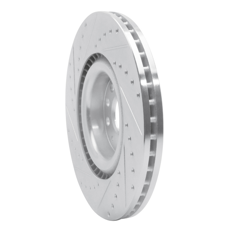 Picture of RNC Brake Rotor - Drill & Slot - R1 06-13 Audi S3 (Mexico) Front Right Drilled & Slotted Silver Brake Rotor rnc631-74029R