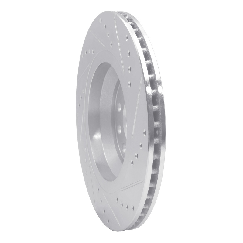Picture of RNC Brake Rotor - Drill & Slot - R1 06-25 Audi A3 Quattro Rear Left Drilled & Slotted Silver Brake Rotor rnc631-74030L