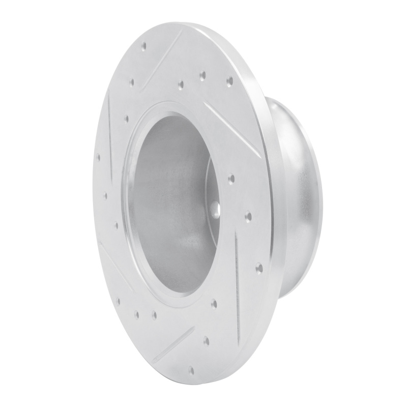 Picture of RNC Brake Rotor - Drill & Slot - R1 72-78 Volkswagen Type 2 Front Right Drilled & Slotted Silver Brake Rotor rnc631-74036R
