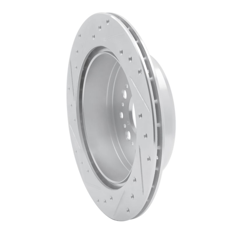 Picture of RNC Brake Rotor - Drill & Slot - R1 92-00 Lexus SC400 Rear Right Drilled & Slotted Silver Brake Rotor rnc631-75006R