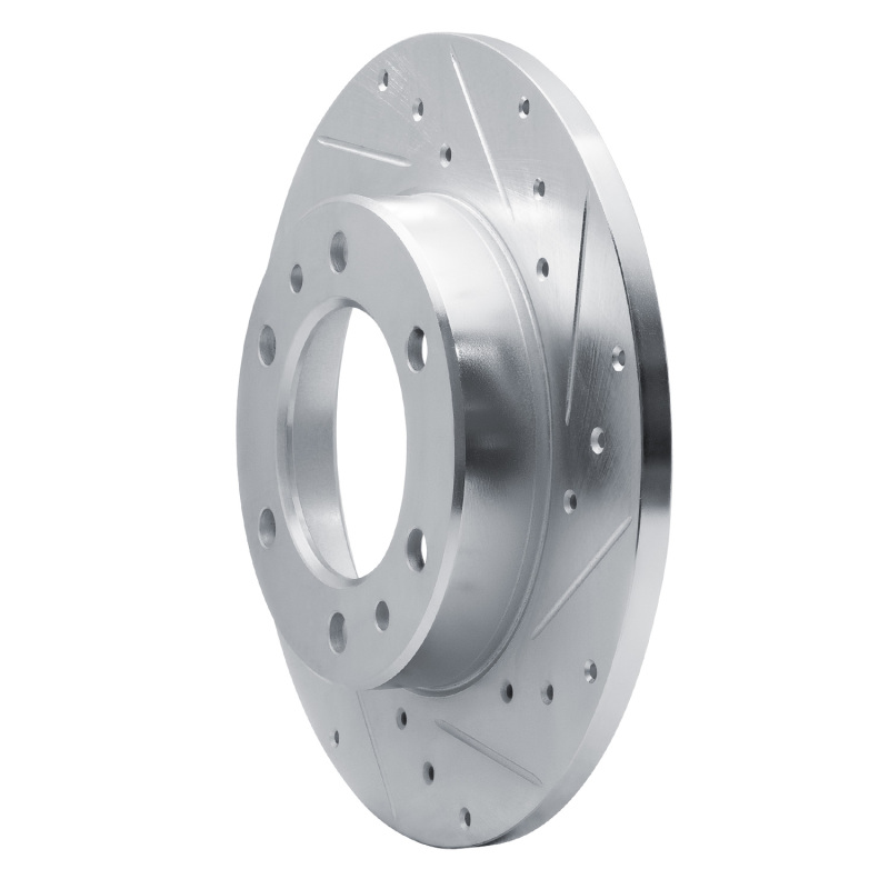 Picture of RNC Brake Rotor - Drill & Slot - R1 81-85 Toyota Pickup Front Right Drilled & Slotted Silver Brake Rotor rnc631-76095R