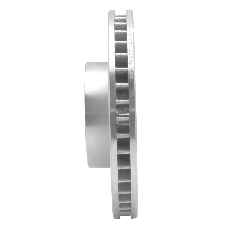 Picture of RNC Brake Rotor - Drill & Slot - R1 89-93 Toyota Pickup Front Left Drilled & Slotted Silver Brake Rotor rnc631-76107L