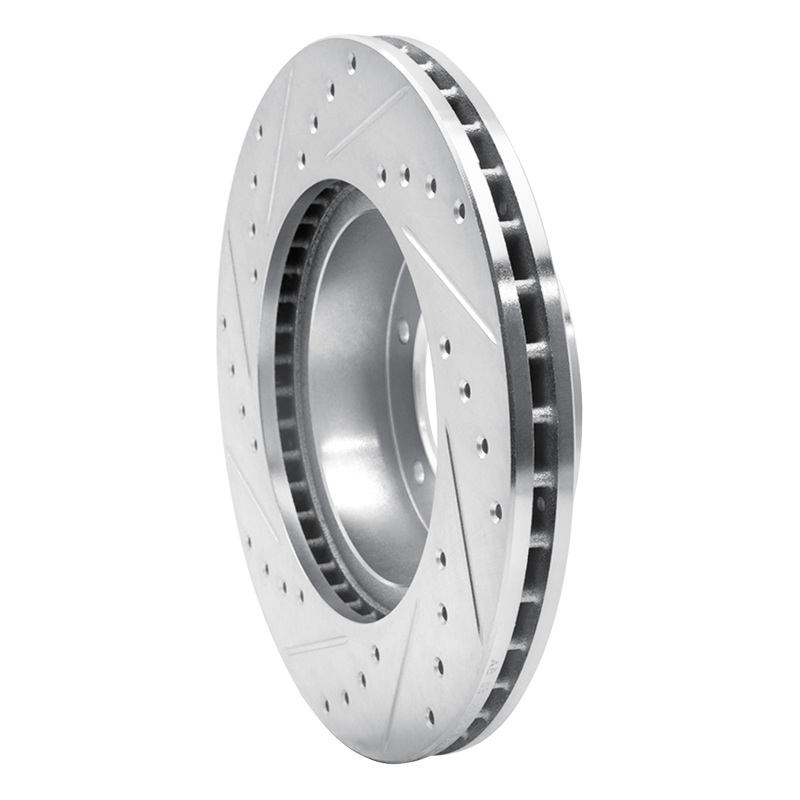 Picture of RNC Brake Rotor - Drill & Slot - R1 91-98 Toyota 4Runner Front Right Drilled & Slotted Silver Brake Rotor rnc631-76115R