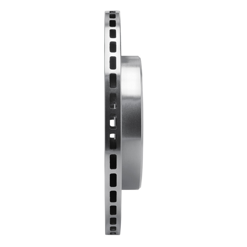 Picture of RNC Brake Rotor - Drill & Slot - R1 76-89 Toyota Land Cruiser Front Right Drilled & Slotted Silver Brake Rotor rnc631-76169R