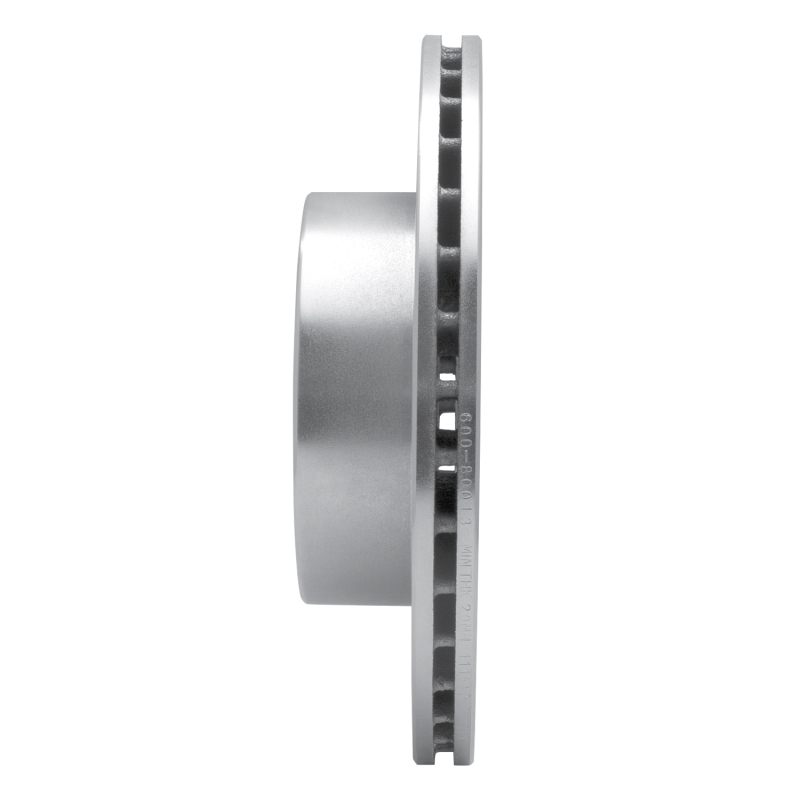 Picture of RNC Brake Rotor - Drill & Slot - R1 86-91 Mazda RX-7 Front Left Drilled & Slotted Silver Brake Rotor rnc631-80013L