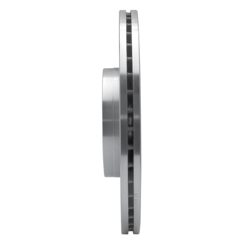 Picture of RNC Brake Rotor - Drill & Slot - R1 88-91 Mazda 929 Front Left Drilled & Slotted Silver Brake Rotor rnc631-80018L