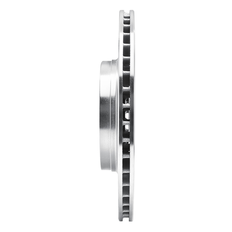 Picture of RNC Brake Rotor - Drill & Slot - R1 93-95 Mazda RX-7 Rear Left Drilled & Slotted Silver Brake Rotor rnc631-80032L