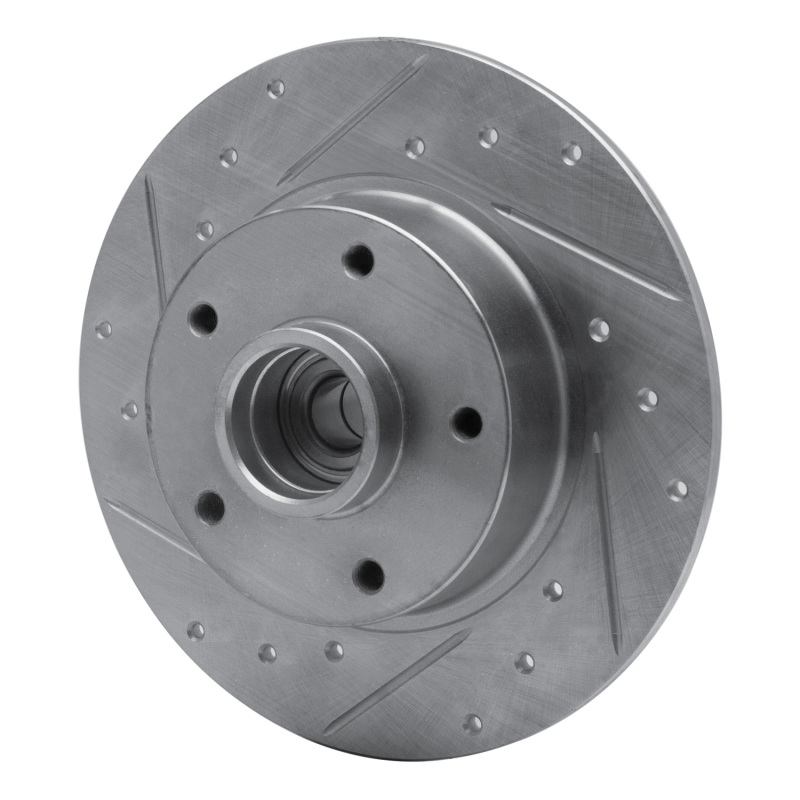 Picture of RNC Brake Rotor - Drill & Slot - R1 02-11 Nissan APRio (Mexico) Front Left Drilled & Slotted Silver Brake Rotor rnc631-92013L