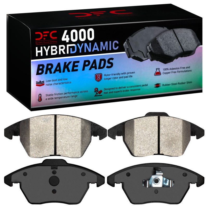 Picture of DFC 4000 HybriDynamic Brake Pads - DFC 05-19 Volkswagen Beetle/Jetta Sedan/Bora (Mexico) Front 4000 HybriDynamic Brake Pads dfc4000-1107-20